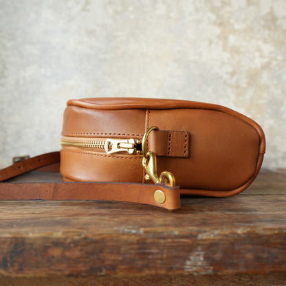 VASCO_VS-296L LEATHER OFFICER POUCH BAG_SAND