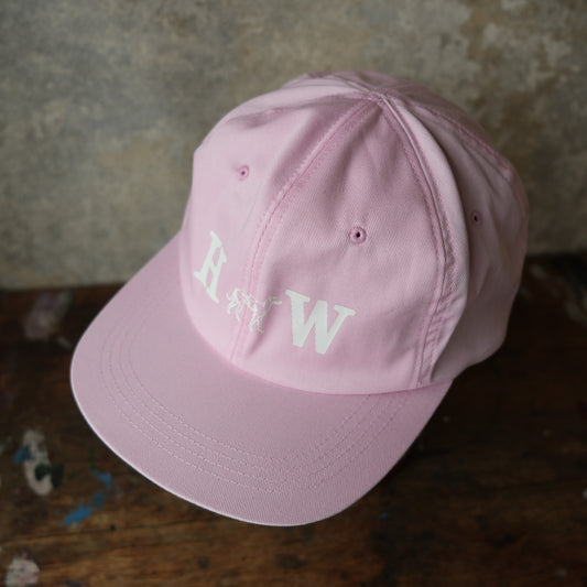 THE H.W.DOG&CO_D-01130_WASHED BIKERS CAP_PINK
