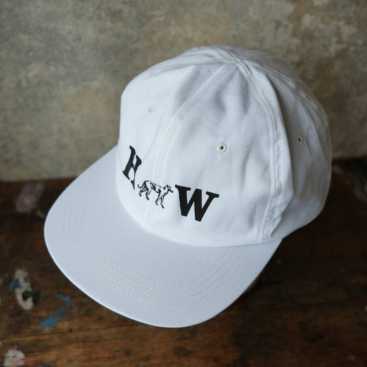 THE H.W.DOG&CO_D-01130_WASHED BIKERS CAP_WHITE