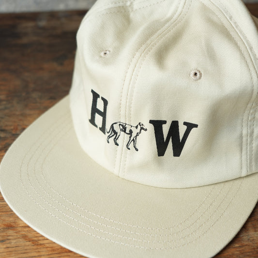 THE H.W.DOG&CO_D-01130_WASHED BIKERS CAP_BEIGE