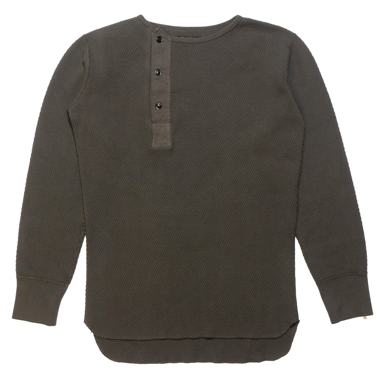 ORGUEIL_OR-9101_Thermal Henry Neck Shirt_Chacoal