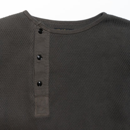 ORGUEIL_OR-9101_Thermal Henry Neck Shirt_Chacoal