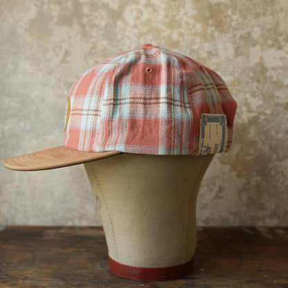 THE H.W.DOG&CO_D-01147_PLAID TWO TONE CAP - Red