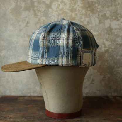 THE H.W.DOG&CO_D-01147_PLAID TWO TONE CAP - Navy