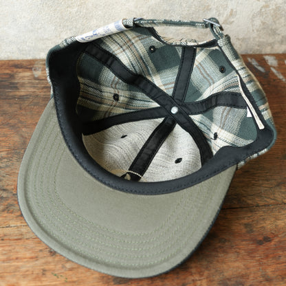 THE H.W.DOG&CO_D-01147_PLAID TWO TONE CAP - Black