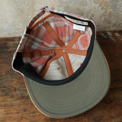 THE H.W.DOG&CO_D-01147_PLAID TWO TONE CAP - Red