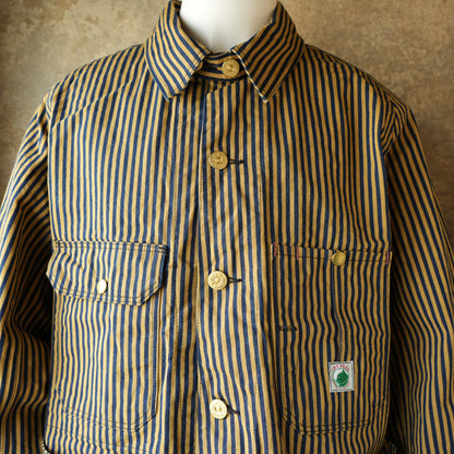 TCB Jeans_Cat Head Jacket_Brown Tabby Stripe