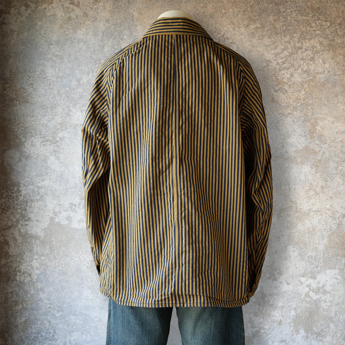 TCB Jeans_Cat Head Jacket_Brown Tabby Stripe