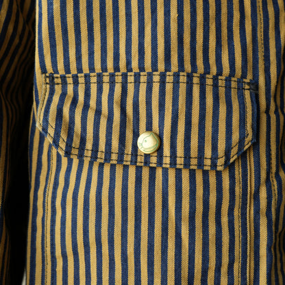 TCB Jeans_Cat Head Jacket_Brown Tabby Stripe