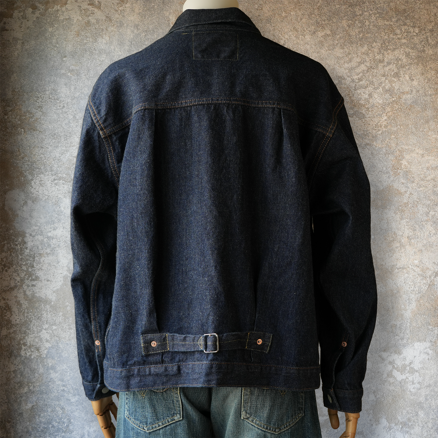 WORKERS_Lot 806XH, Full-Back, 14,7 oz, Indigo Raw Denim