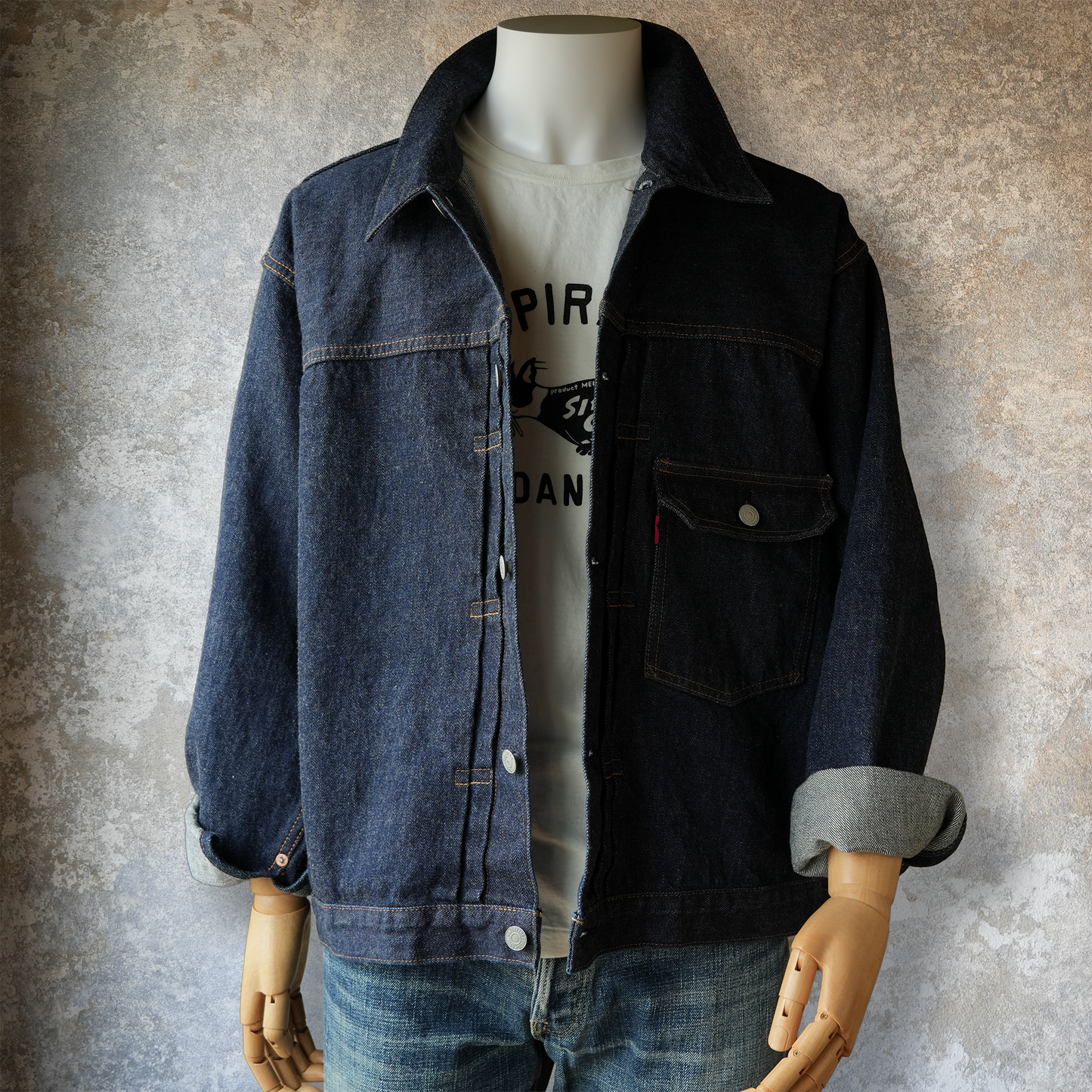 WORKERS_Lot 806XH, Full-Back, 14,7 oz, Indigo Raw Denim