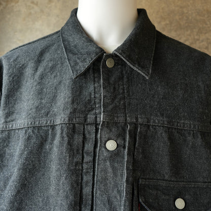 WORKERS_Los 806XH, Full-Back, 13.7 oz, schwarzer Rohdenim