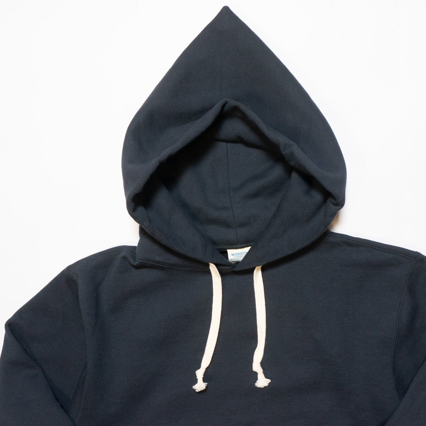 WORKERS_Heavy Sweat Hoody_Fade Black