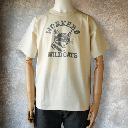 WORKERS_WILD CAT T, ECRU