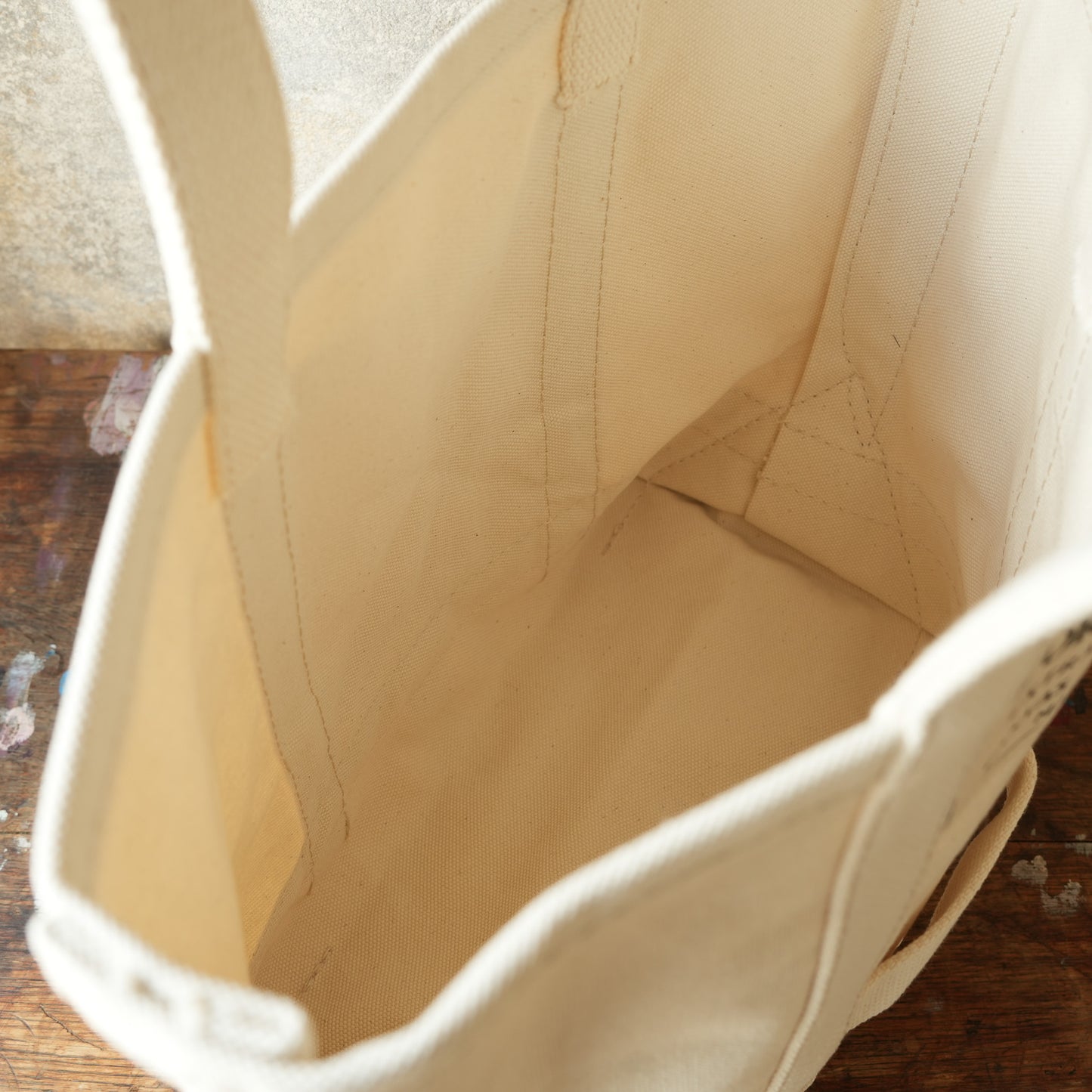WORKERS_Tool Bag, Medium-Long Handle, Ecru x Ecru