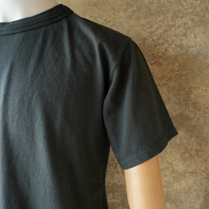 LOOP&WEFT_LRC1127_LOOPWHEELED DOUBLE BINDER CREW_ANTIQUE BLACK