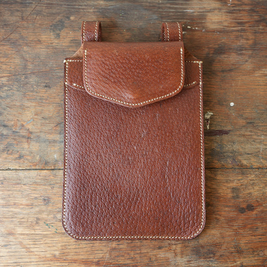 SpiralDance_Mobile holster_Wild Boar Leather_Brown