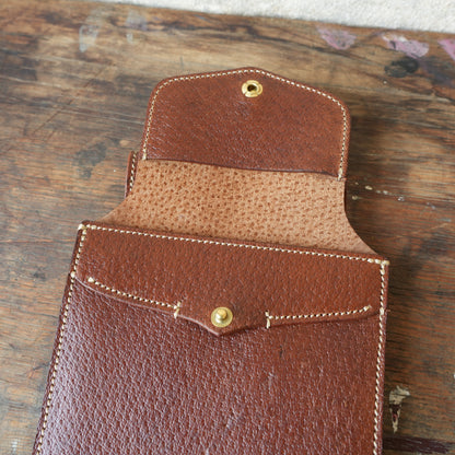 SpiralDance_Mobile holster_Wild Boar Leather_Brown