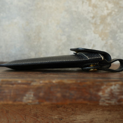 SpiralDance_Mobile holster_Wild Boar Leather_Black