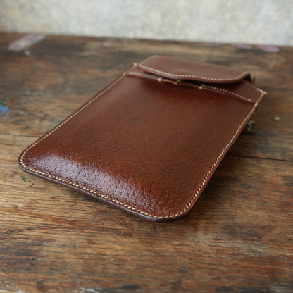 SpiralDance_Mobile holster_Wild Boar Leather_Brown