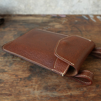 SpiralDance_Mobile holster_Wild Boar Leather_Brown