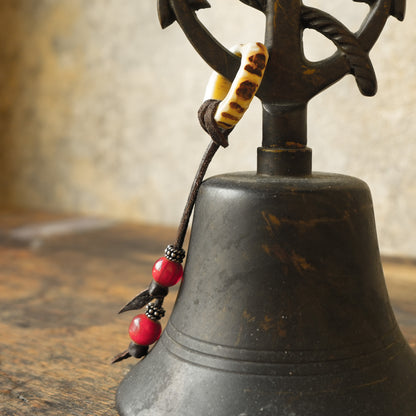 SpiralDance_Japanese Deer Antler Scarf Ring_001
