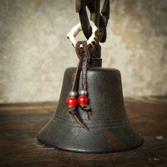 SpiralDance_Japanese Deer Antler Scarf Ring_002