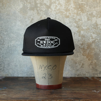 THE H.W.DOG&CO_D-01153_MESH TRUCKER CAP_Black