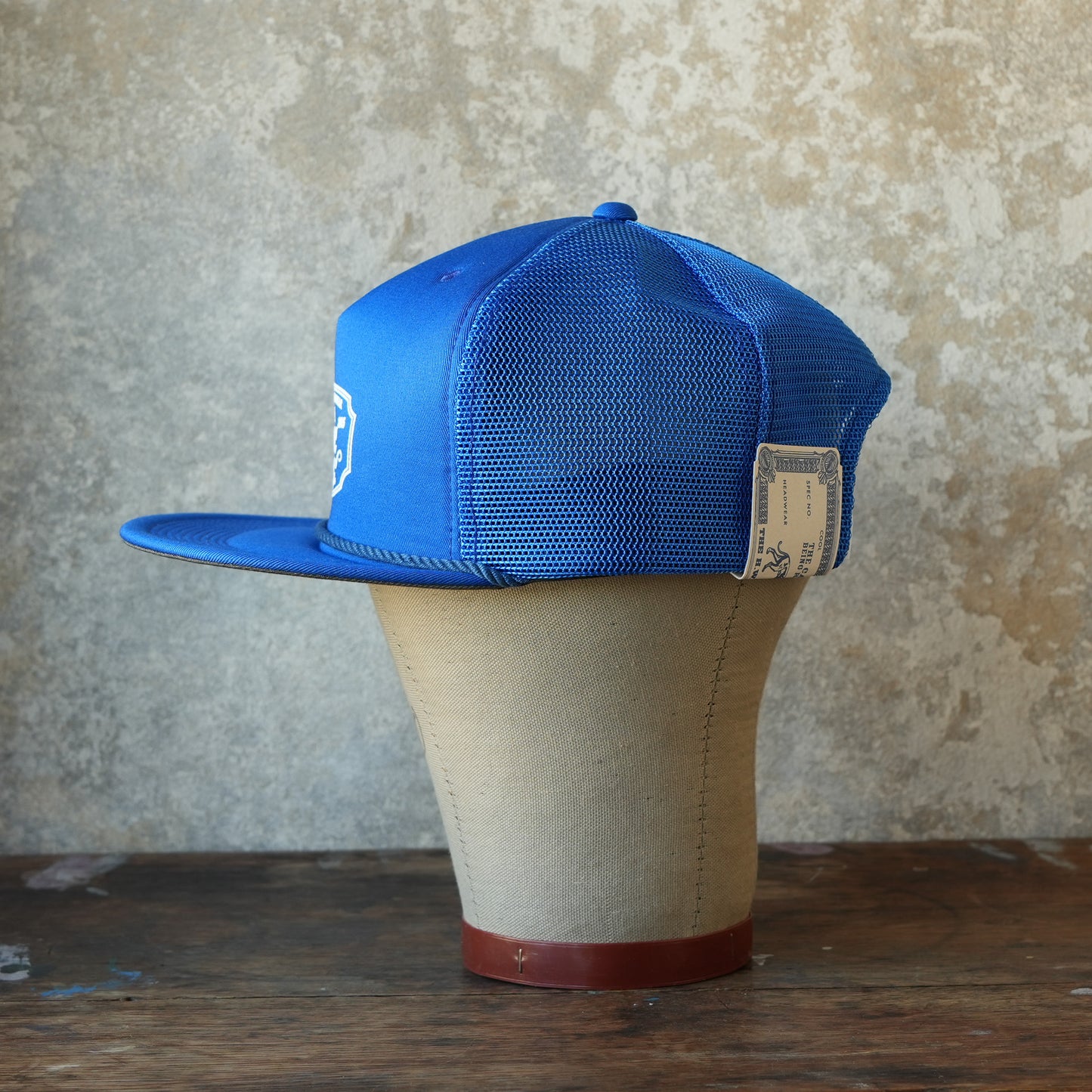 THE H.W.DOG&CO_D-01153_MESH TRUCKER CAP_Blue