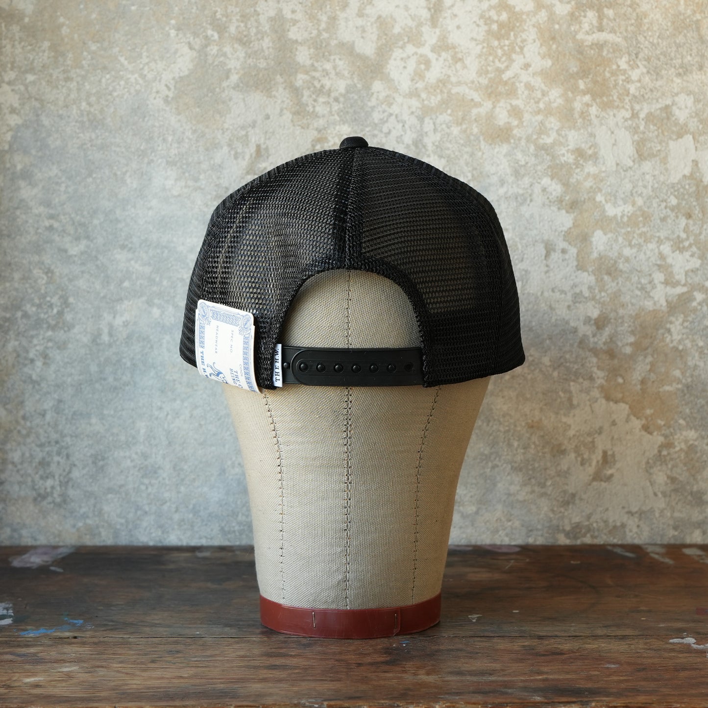 THE H.W.DOG&CO_D-01153_MESH TRUCKER CAP_Black
