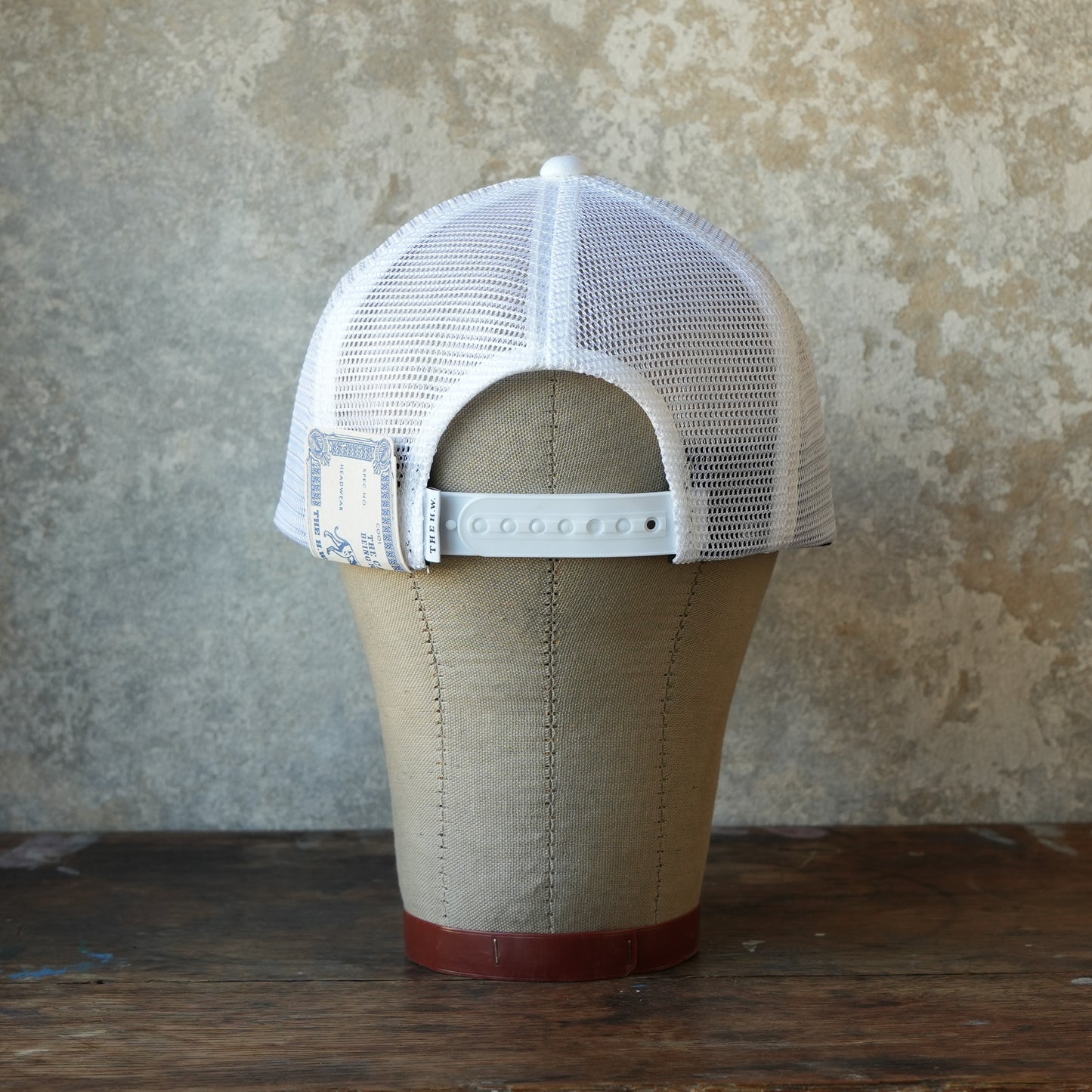 THE H.W.DOG&CO_D-01153_MESH TRUCKER CAP_White