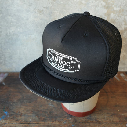 THE H.W.DOG&CO_D-01153_MESH TRUCKER CAP_Black