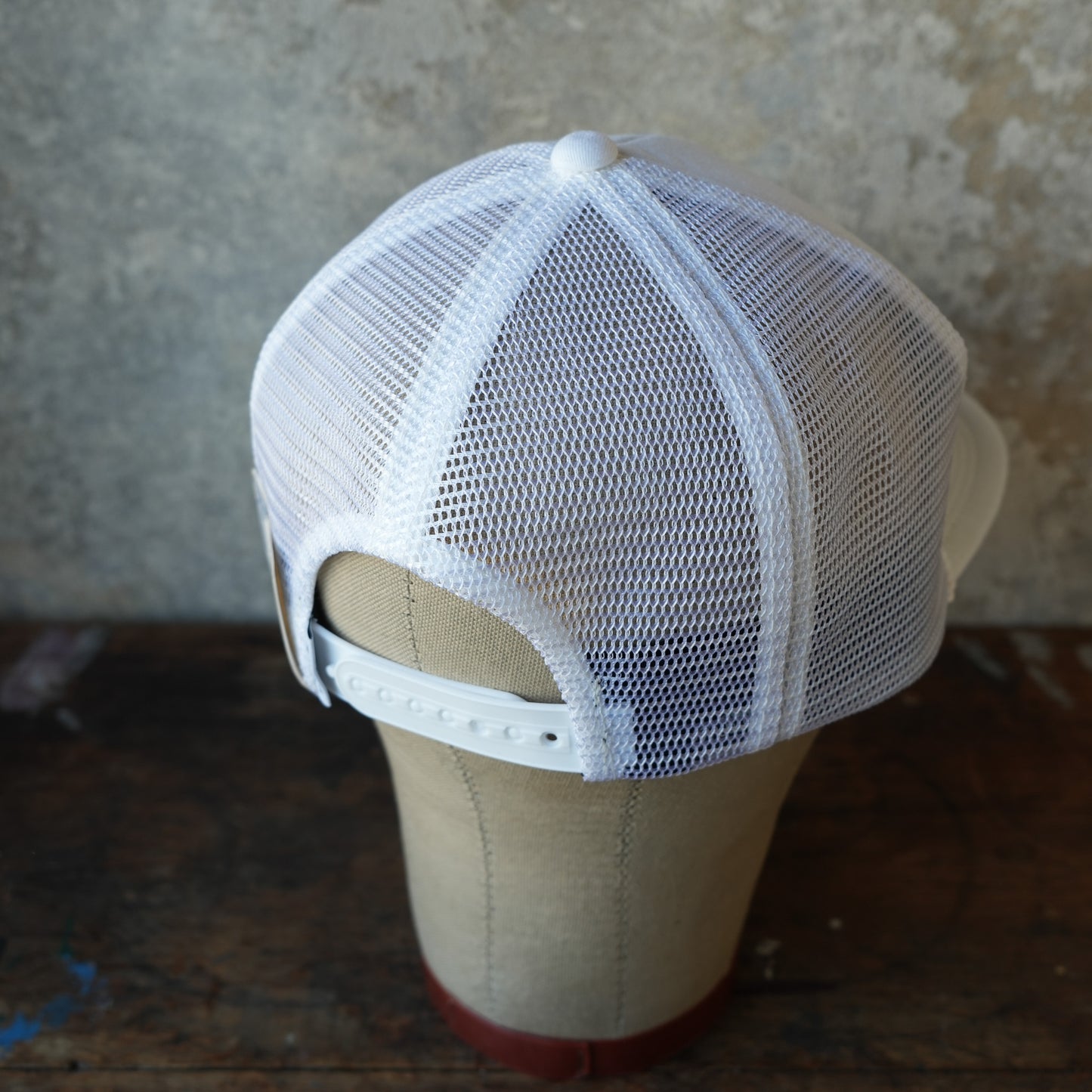 THE H.W.DOG&CO_D-01153_MESH TRUCKER CAP_White