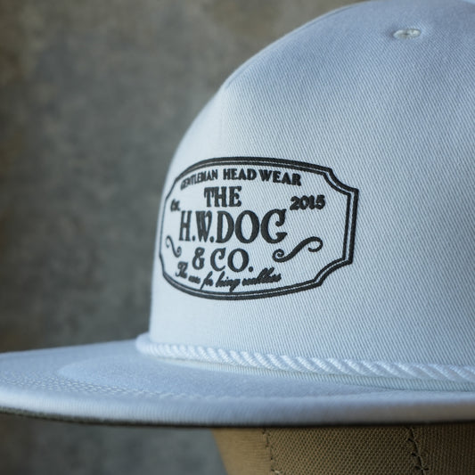 THE H.W.DOG&CO_D-01153_MESH TRUCKER CAP_White