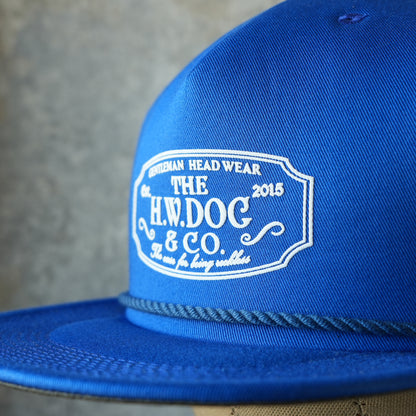THE H.W.DOG&CO_D-01153_MESH TRUCKER CAP_Blue