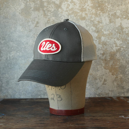 UES_82MC_Color Mesh Cap_UES/RED Patch
