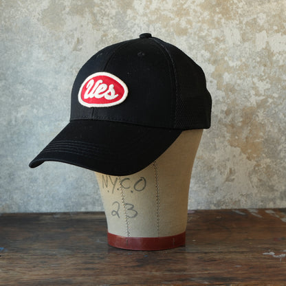 UES_82MC_Color Mesh Cap_UES/RED Patch