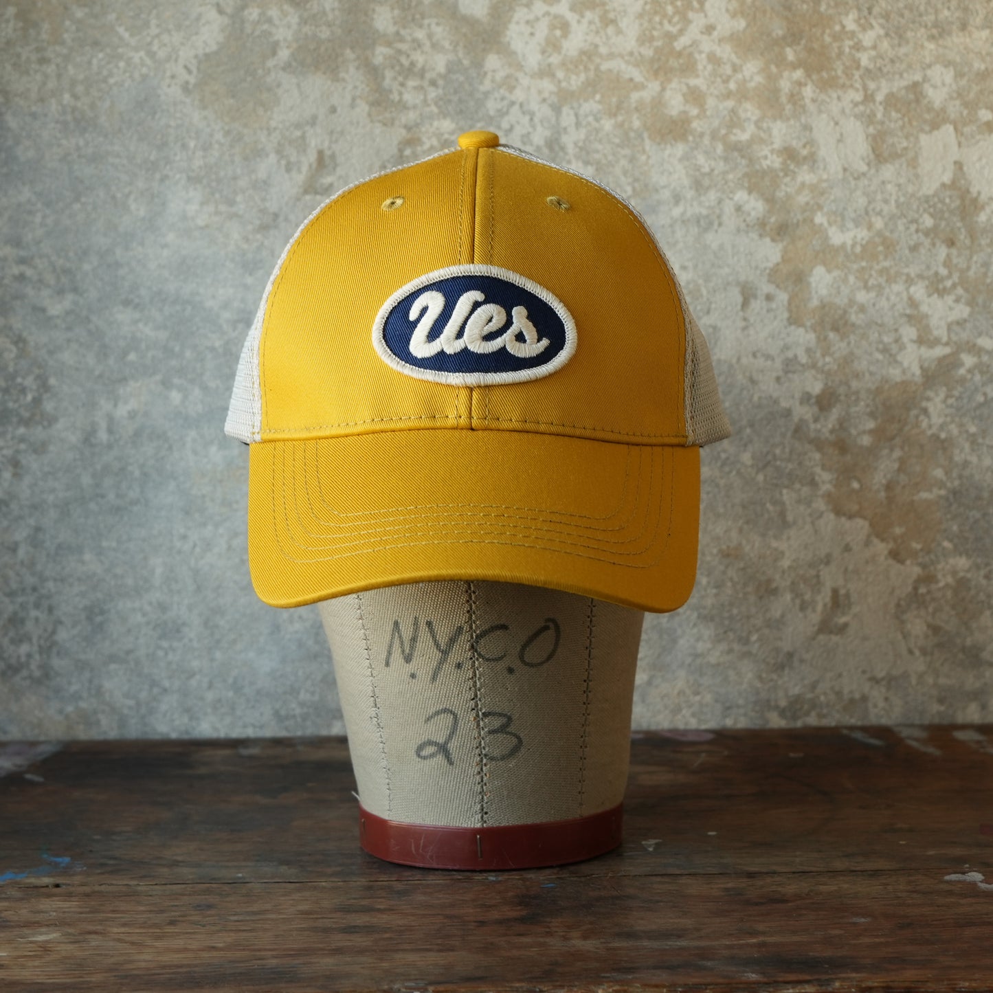 UES_82MC_Color Mesh Cap_UES/NAVY Patch