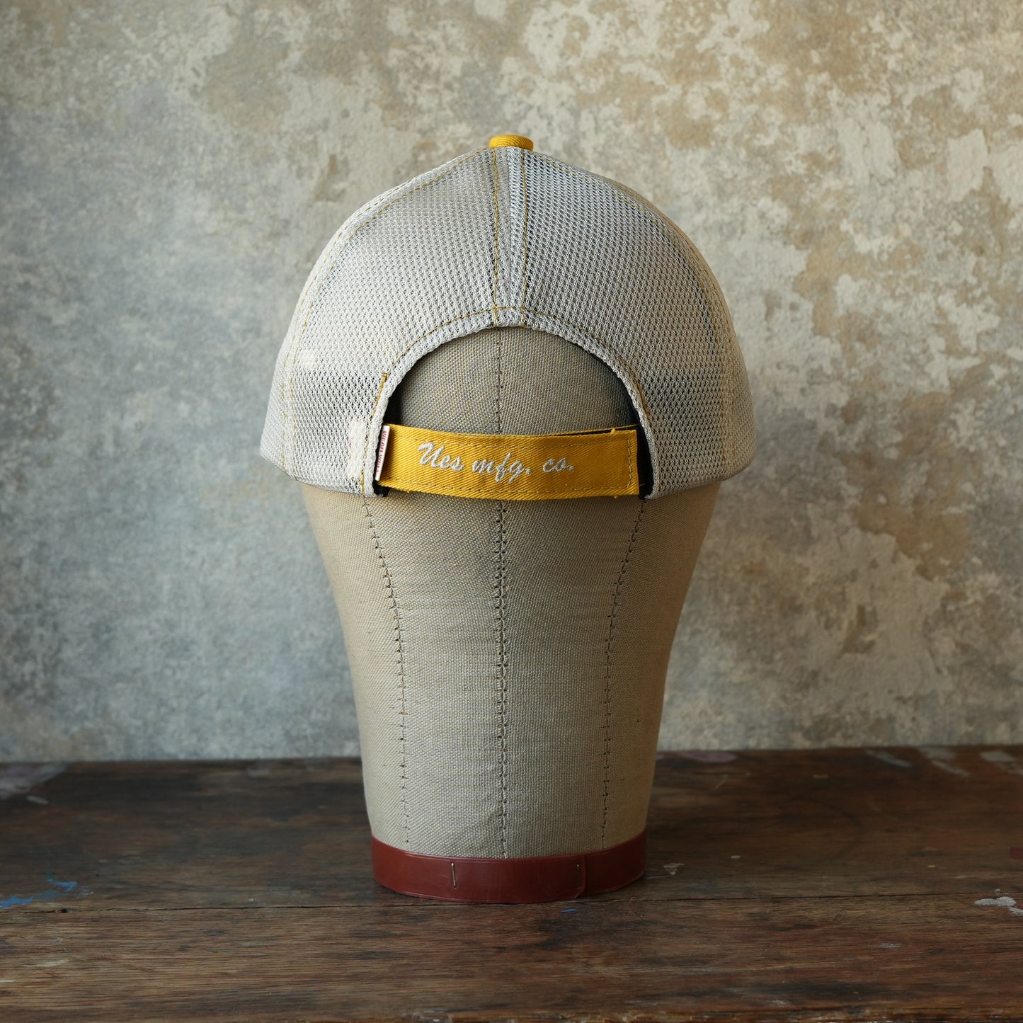 UES_82MC_Color Mesh Cap_UES/RED Patch
