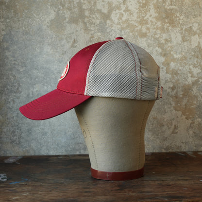 UES_82MC_Color Mesh Cap_UES/RED Patch