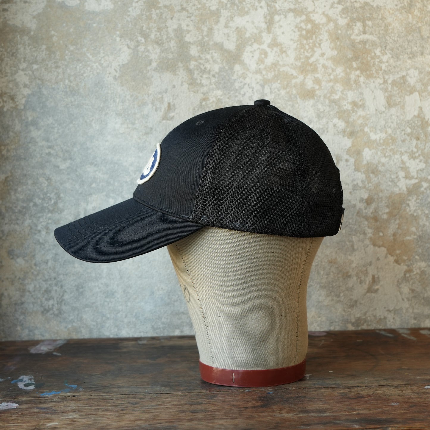 UES_82MC_Color Mesh Cap_UES/NAVY Patch