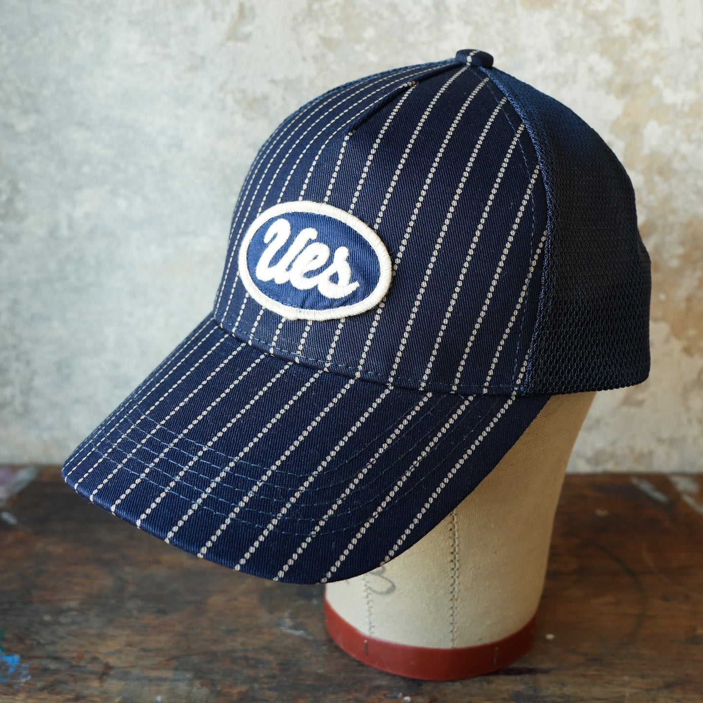 UES_82MC-I_Indigo Mesh Cap Wabash_UES