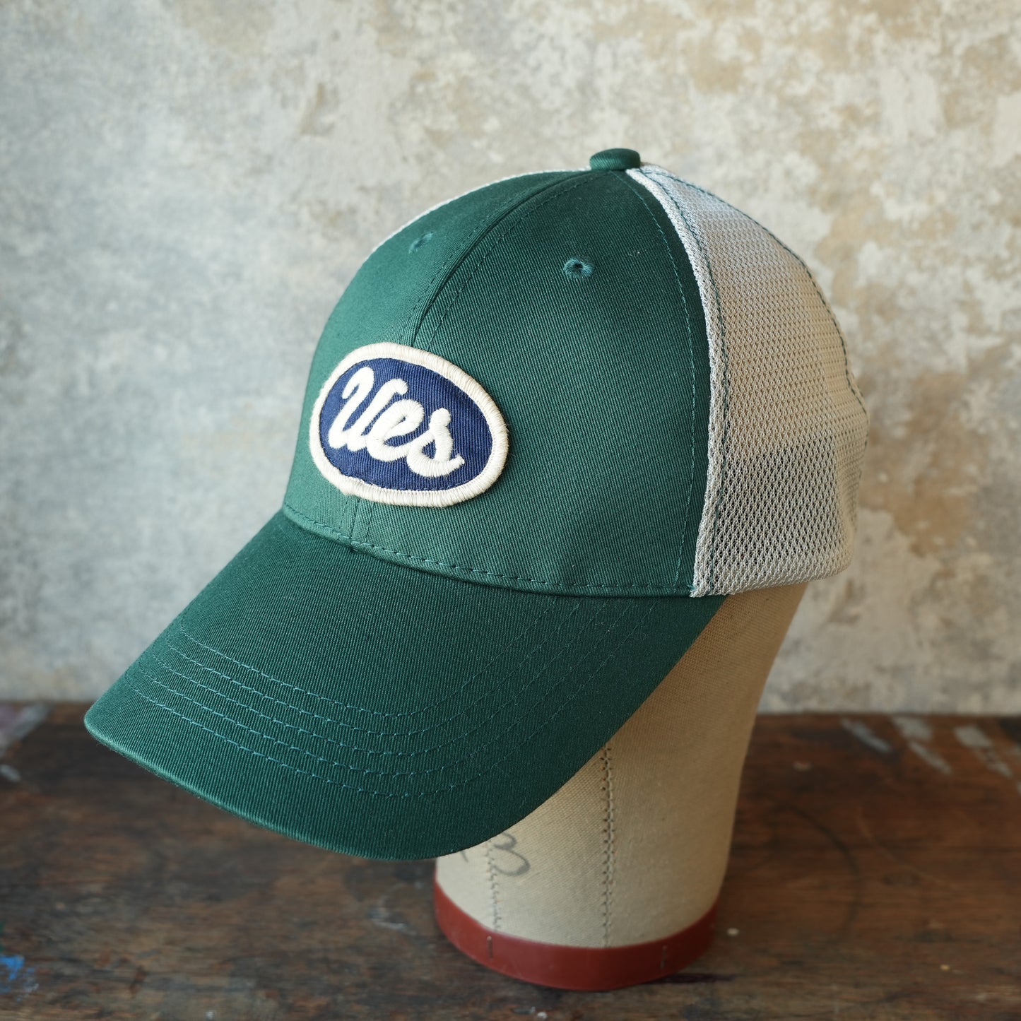 UES_82MC_Color Mesh Cap_UES/NAVY Patch