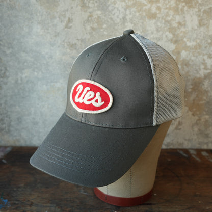 UES_82MC_Color Mesh Cap_UES/RED Patch