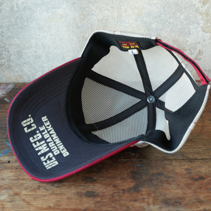 UES_82MC_Color Mesh Cap_UES/NAVY Patch