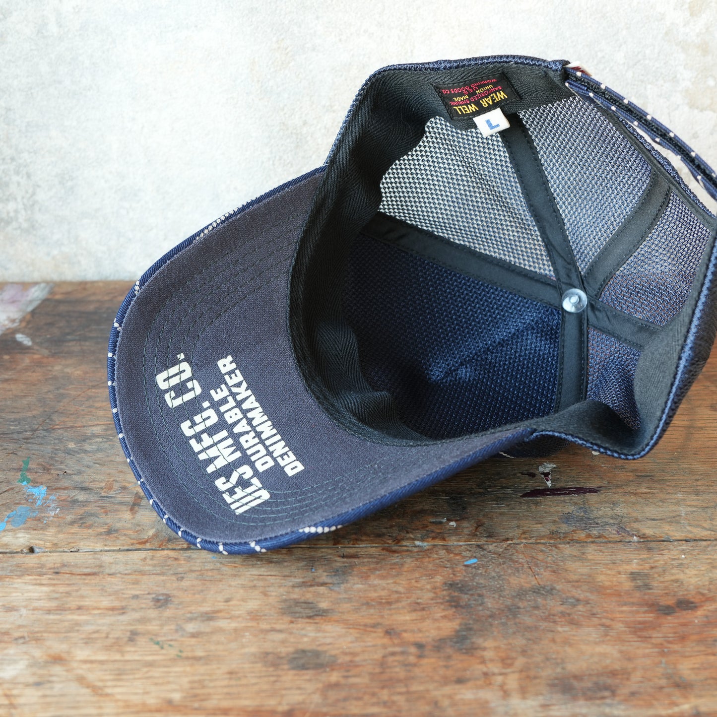 UES_82MC-I_Indigo Mesh Cap Wabash_UES