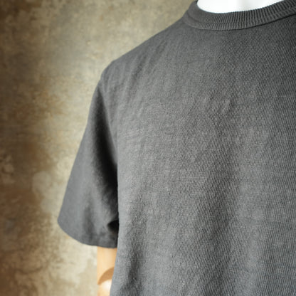 UES_652321_NV_1_8 Slab Nep Kurzarm-T-Shirt_Steel Gray
