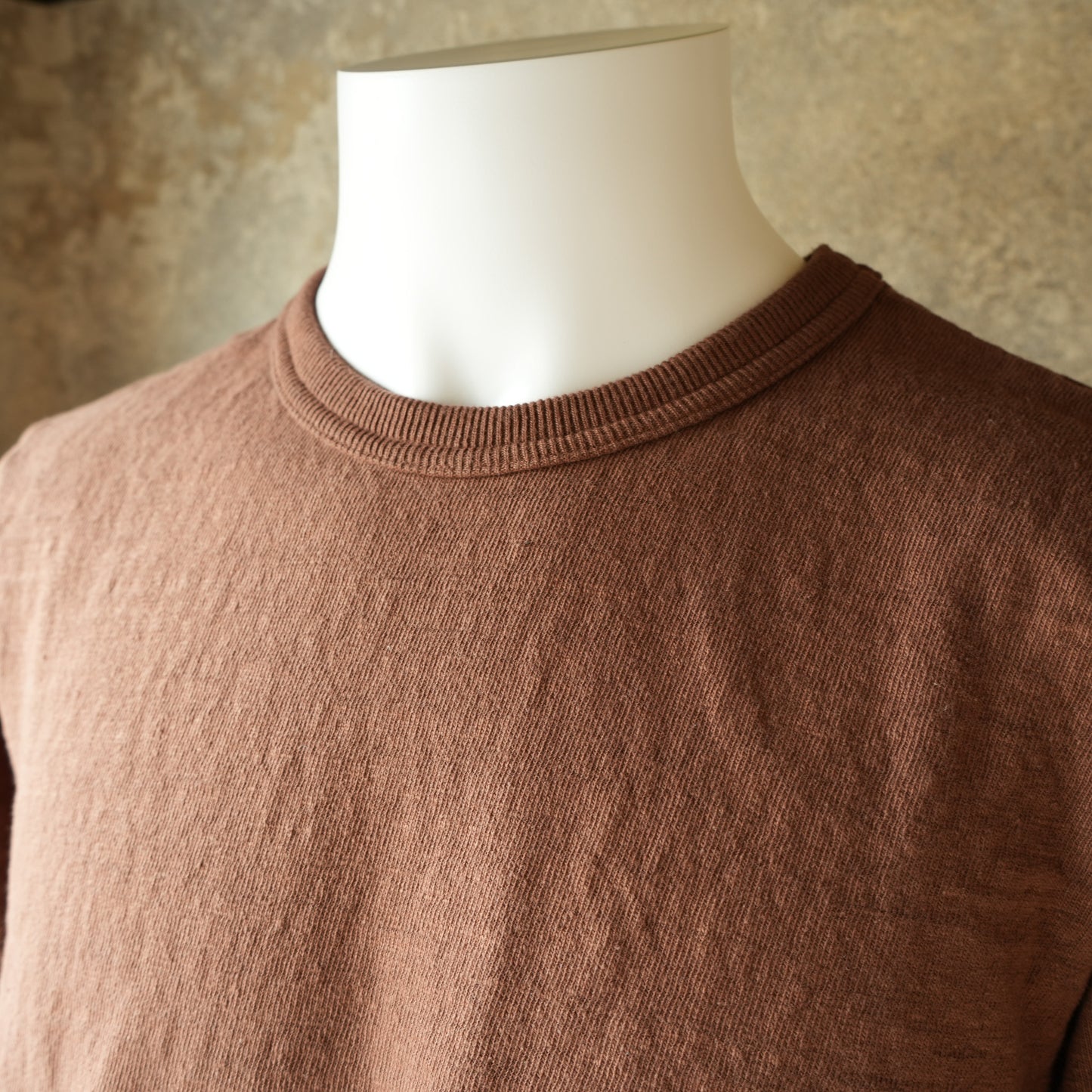 UES_652321_10_1_8 Nep T-Shirt mit kurzen Ärmeln_Brown