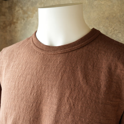 UES_652321_10_1_8 Nep T-Shirt mit kurzen Ärmeln_Brown