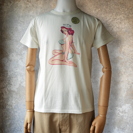 G&F Co._PRINTED 1940s SPORTS TEE_SAILOR GIRL